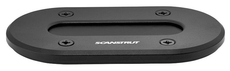 ScanStrut Kabeldurchführung Scanstrut flach 114 x 62,5 mm, Aluminium ScanStrut Kabeldurchführung Scanstrut flach 114 x 62,5 mm, Aluminium