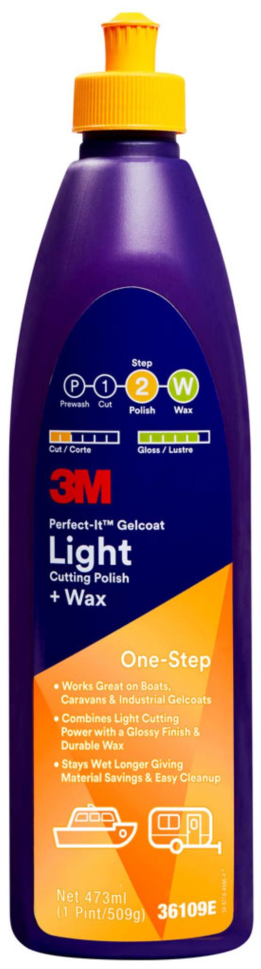 3M Gelcoat Light Cutting Compound, 473 ml