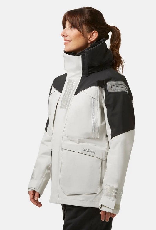 Crazy4Sailing C4S Stavanger II, Jacke, Damen, silber/carbon, XS    