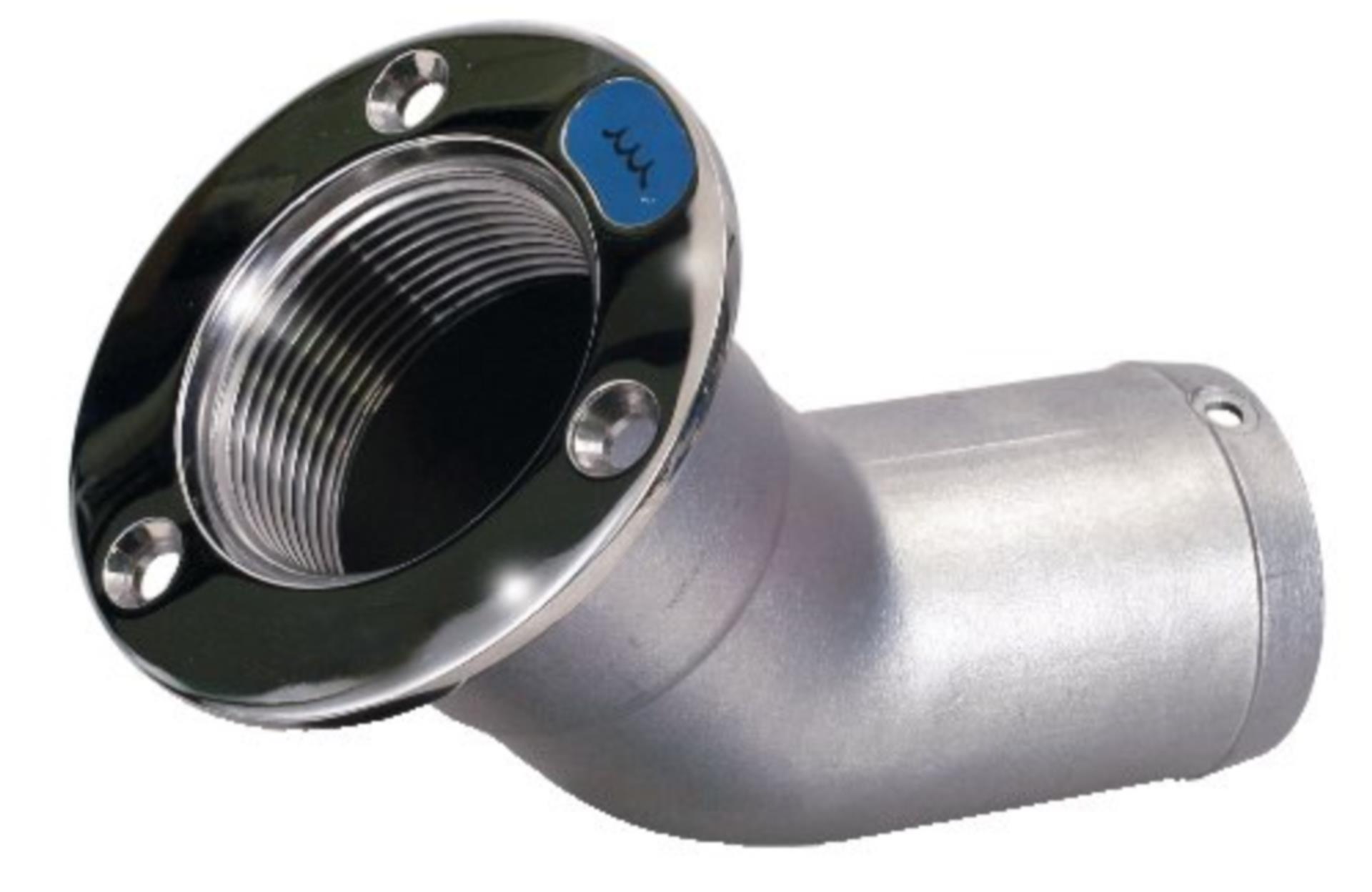 Roca Einfüllstutzen 38 mmØ, 45° Winkel