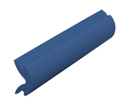 Vetus Kederleiste für Poly Basis 40 x 31, kobaltblau (20 Meter)