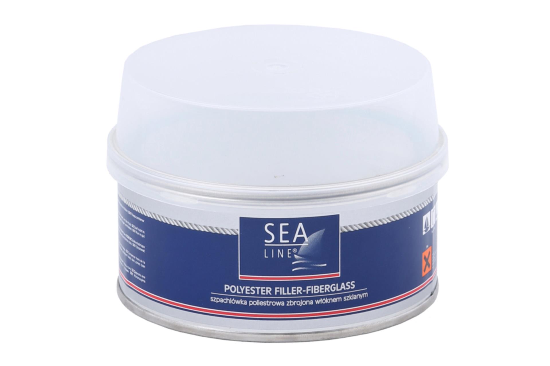 Sea-Line Polyester Glasfaserspachtel styrolreduziert, 1 kg