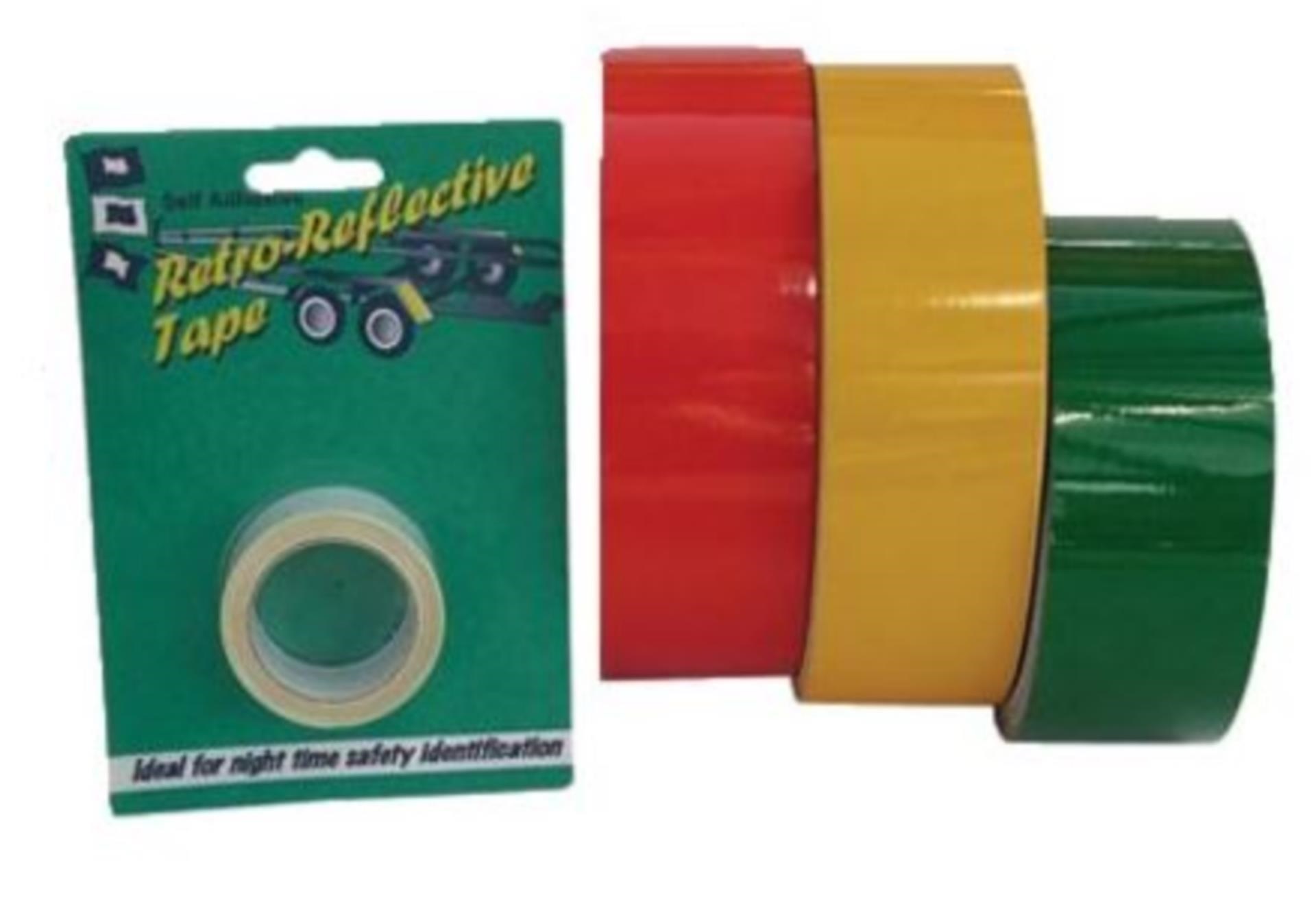 PSP Marine Tapes PSP Marine Reflektionstape rot, 50 mm x 2,5 Meter