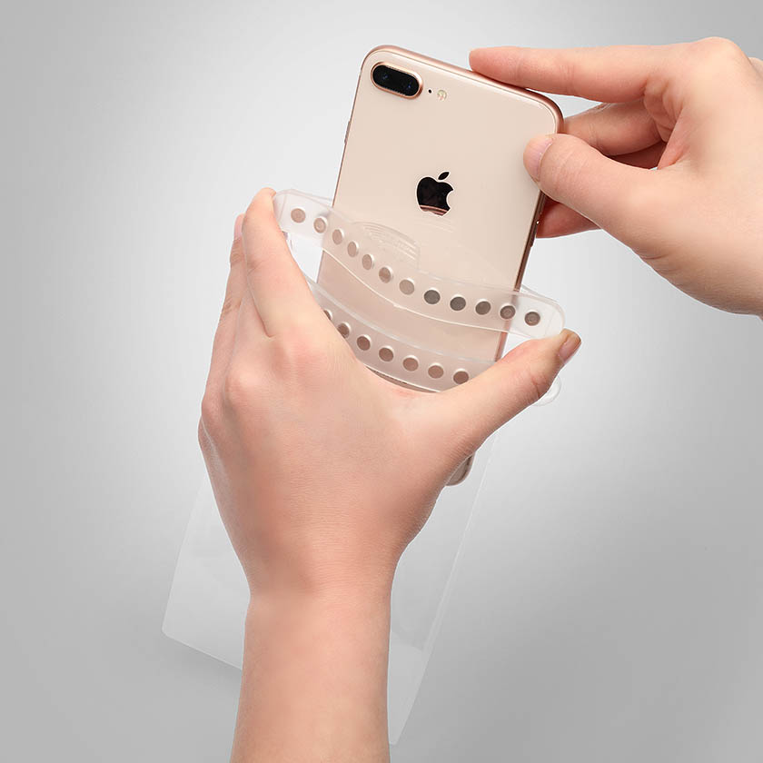 FIDLOCK dry bag medi Tasche, transparent 