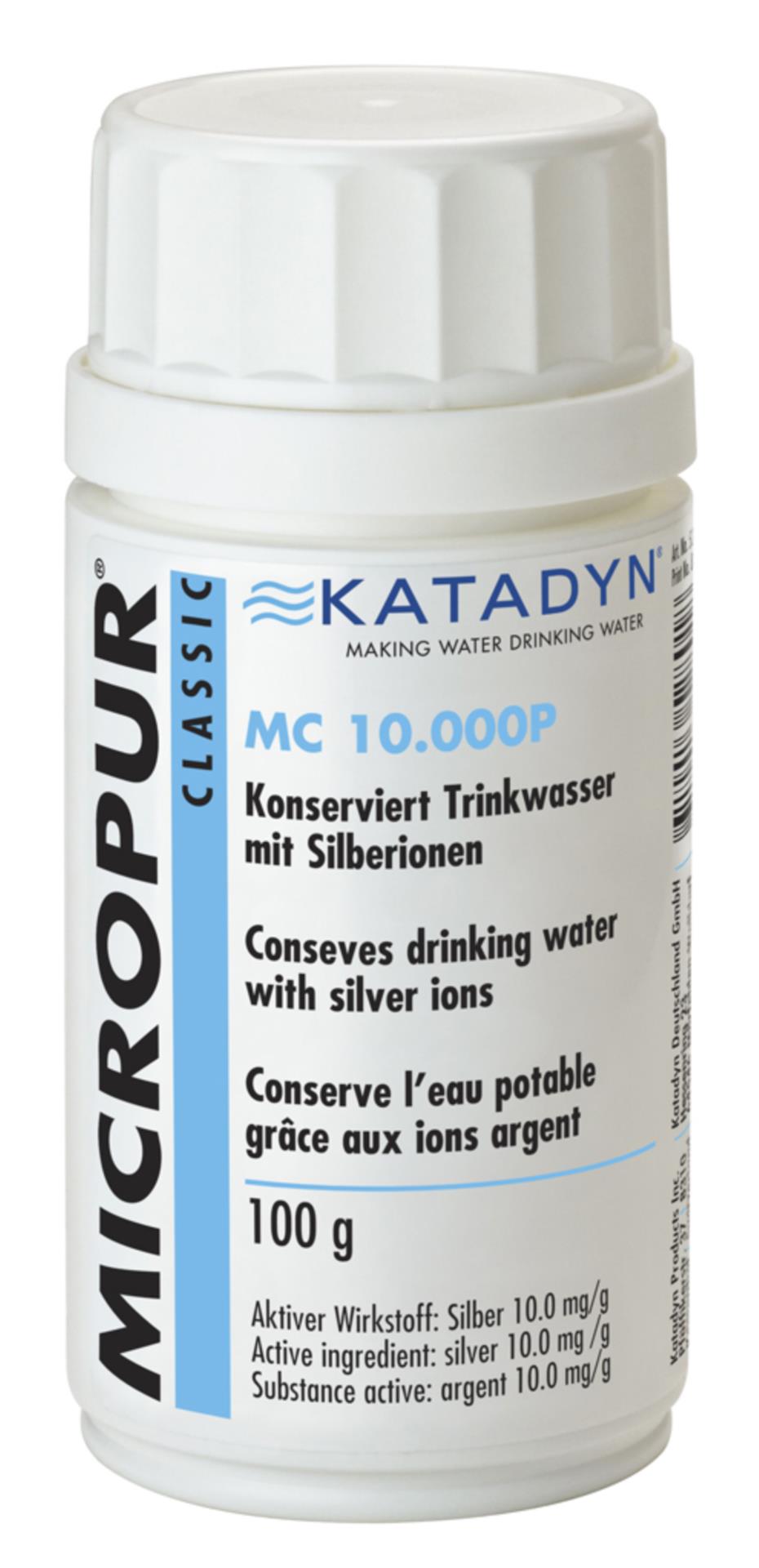 Katadyn Micropur Classic MC 10.000P, 100 gr. Pulver