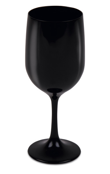 Reimo Weinglas schwarz, 370 ml (2er Set)
