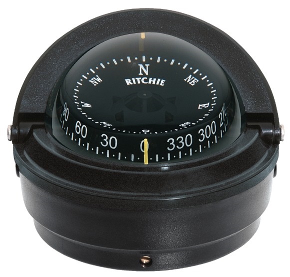 Ritchie Kompass Voyage 3" schwarz, Aufbau
