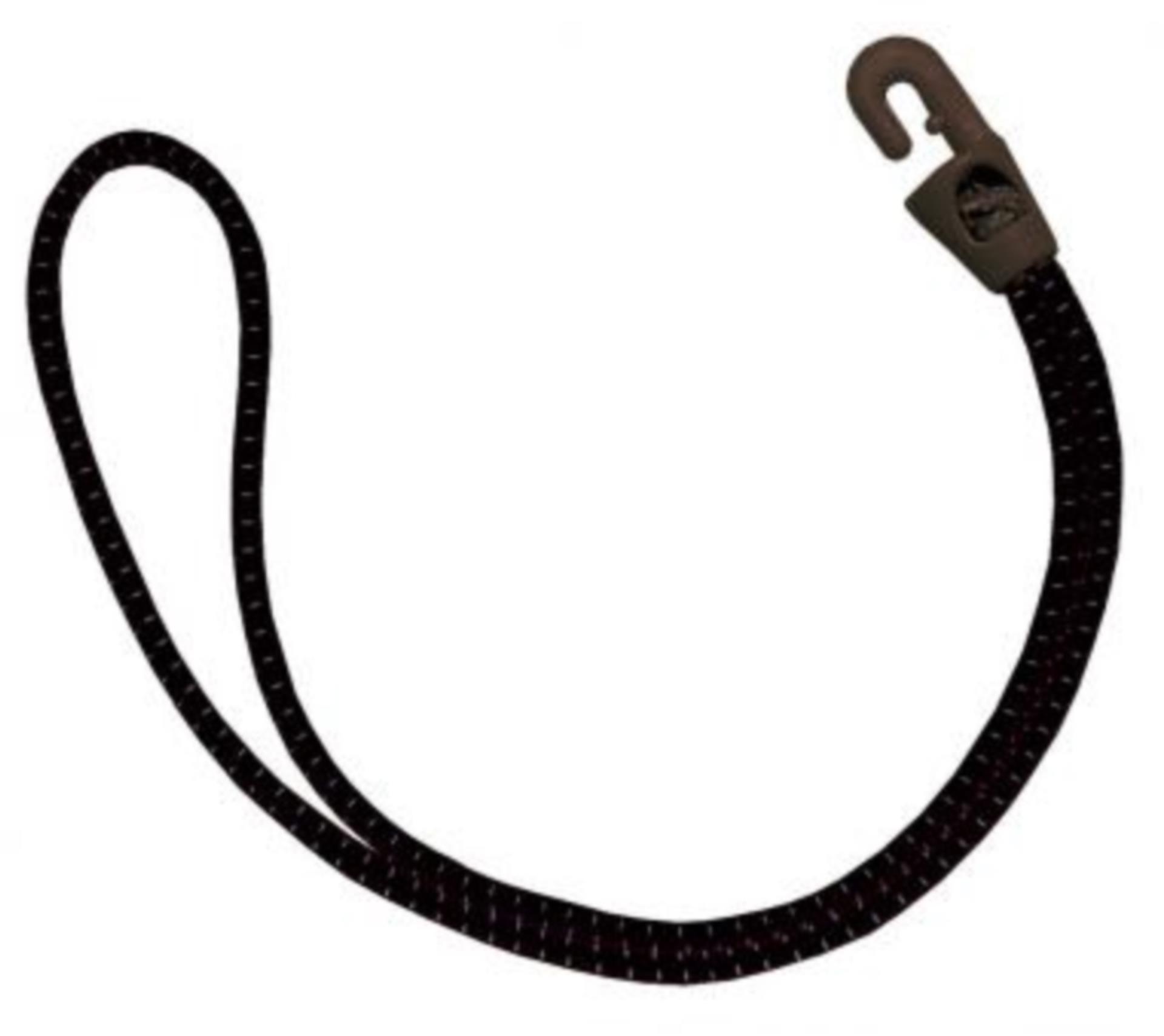 Lindemann Zeising mit Haken 4 mmØ x 10 cm, schwarz