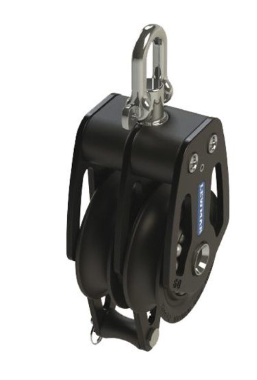 Lewmar HTX Block 50er Ø 2-Scheibig mit HF 10 mm