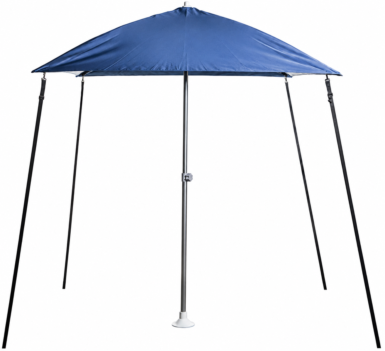 Osculati Parasol Sonnenschirm klappbar blau, 200 x 200 cm