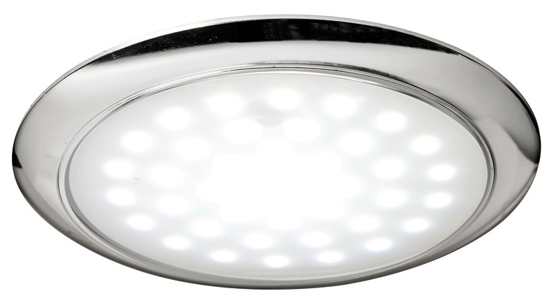 Osculati LED Leuchte Extra flach, verchromt (12 / 24 V, 3 W)