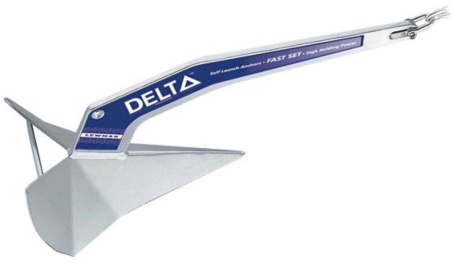 Lewmar Delta Anker Stahl, 4 kg
