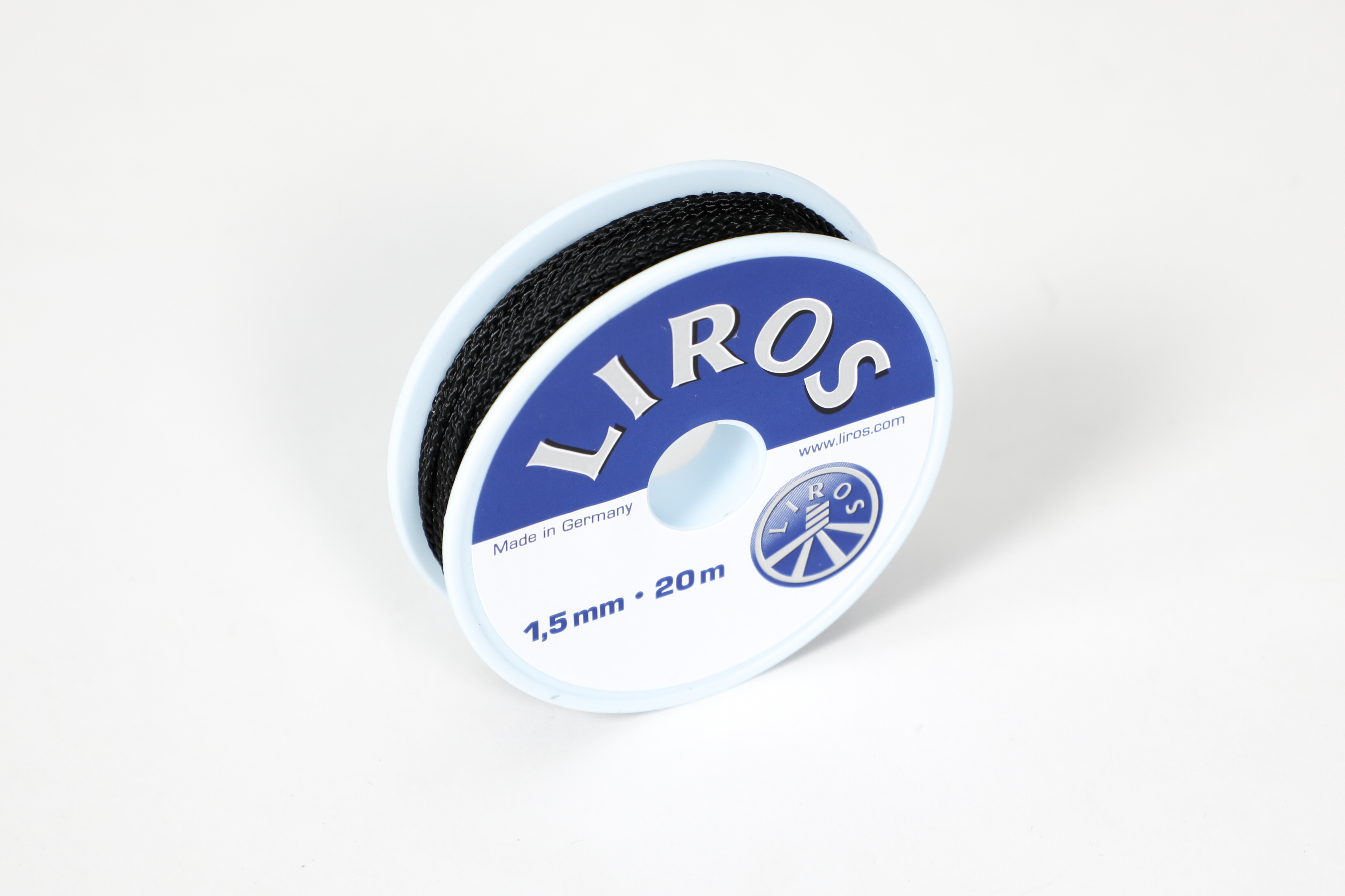 Liros Takelgarn Schwarz 1,5 mmØ x 20 Meter Liros Takelgarn Schwarz 1,5 mmØ x 20 Meter