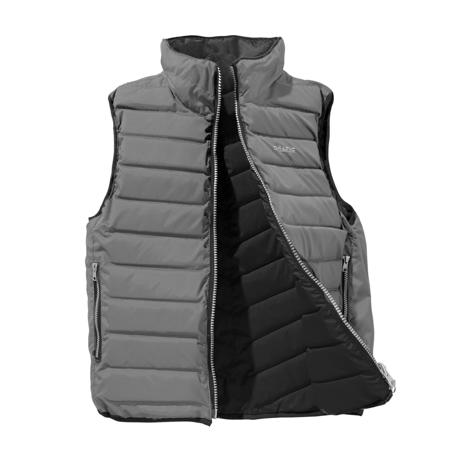 Baltic Weste Flipper schwarz-grau, M (70 - 80 kg)