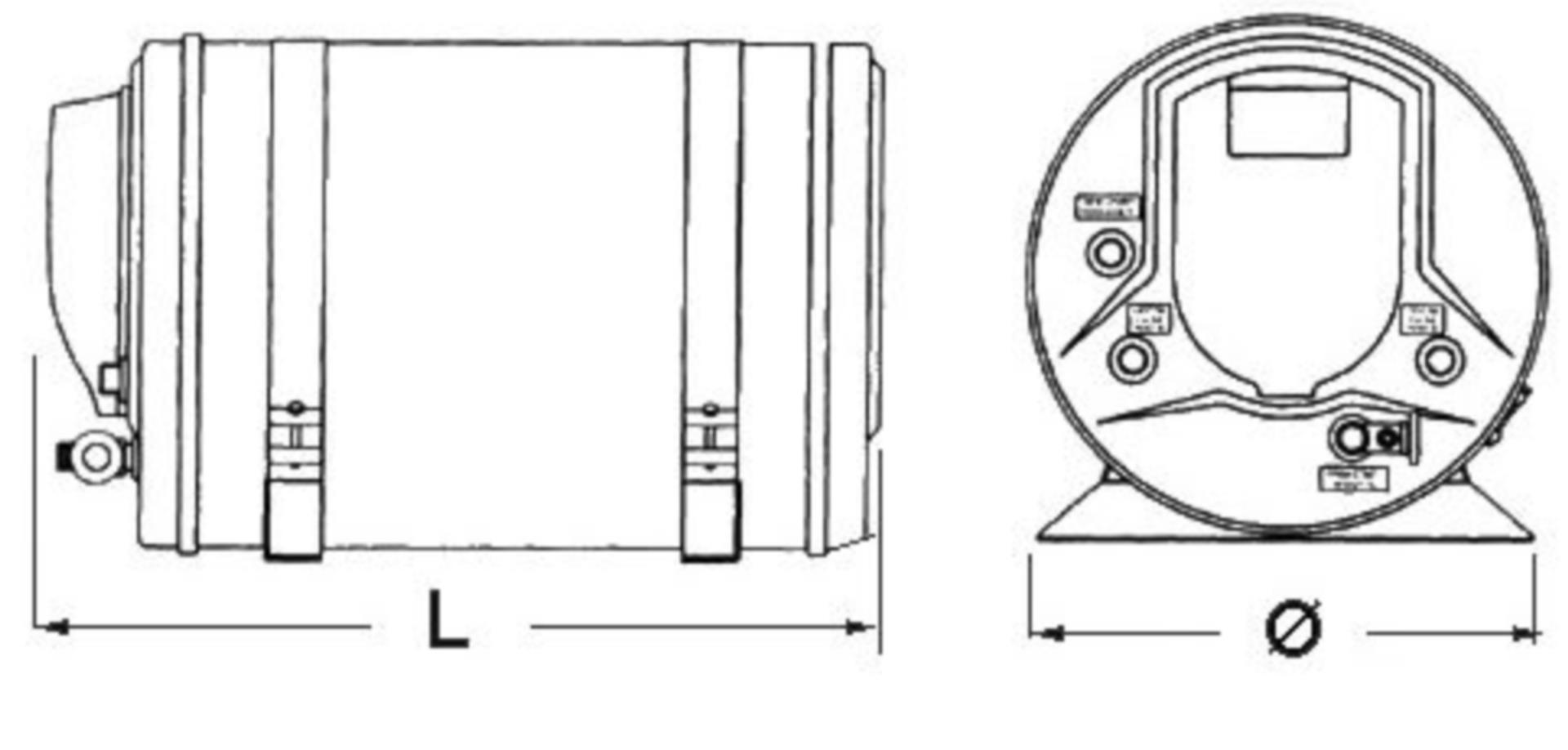 Isotherm Indel Webasto Marine Warmwasserbereiter Isotemp Slim, 20 Liter Isotherm Indel Webasto Marine Warmwasserbereiter Isotemp Slim, 20 Liter