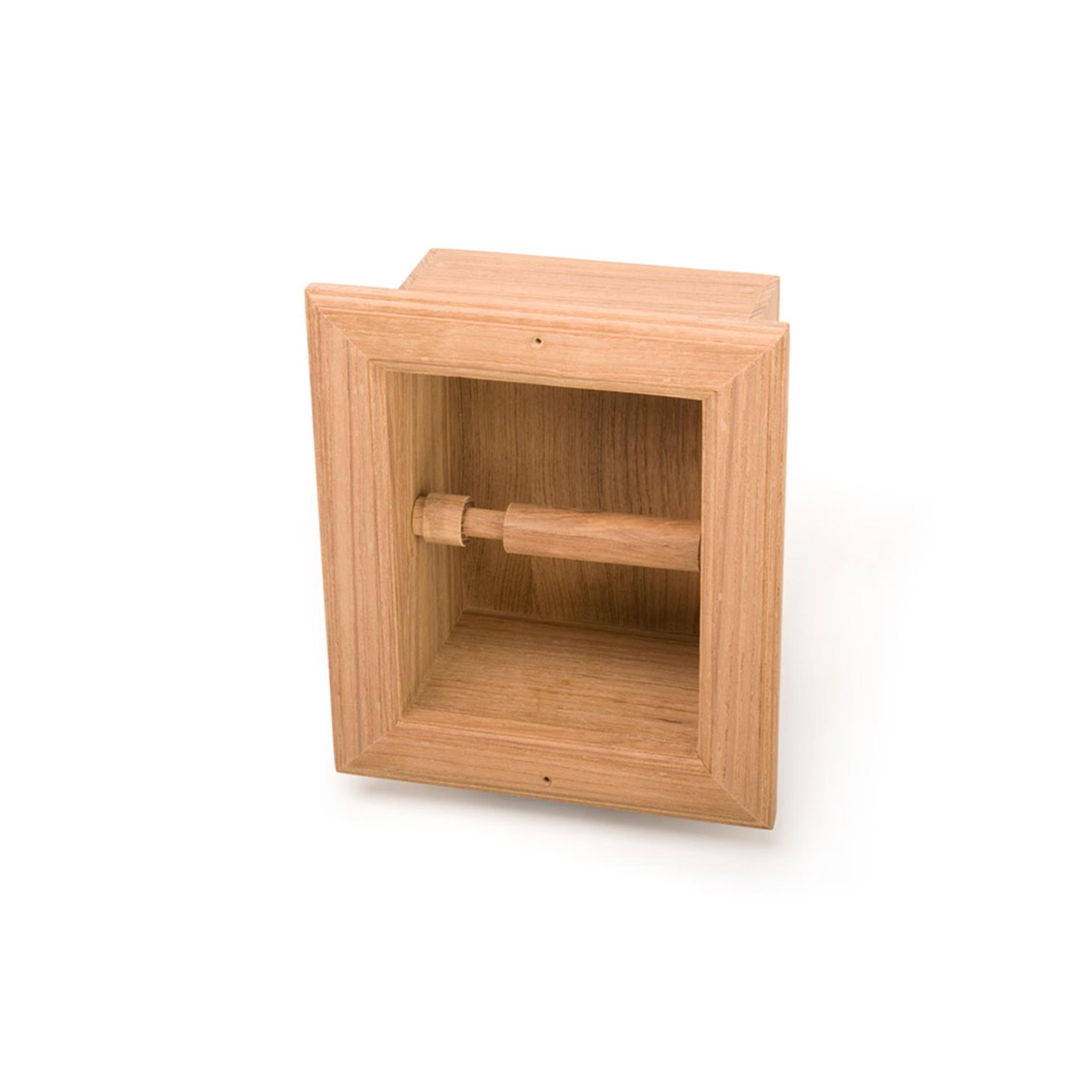 ARC Marine Teak Toilettenpapierhalter, Einbau