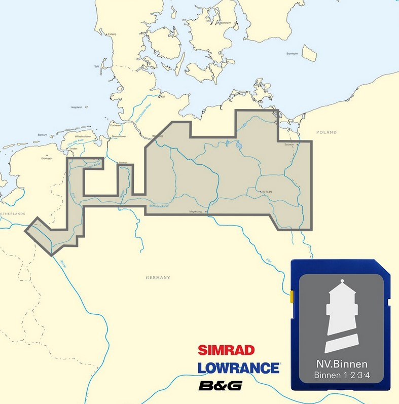 Nautischer Verlag NV Binnen Plotterseekarten