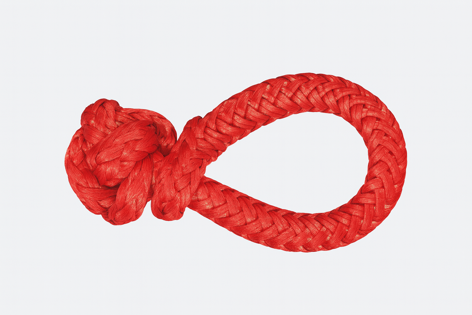 Liros Tauwerkschäkel rot, BL 2000 kg (Länge 150 mm)