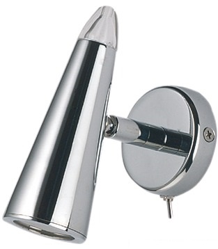 Osculati Wandspot Argo, verchromt (Halogen) Osculati Wandspot Argo, verchromt (Halogen)