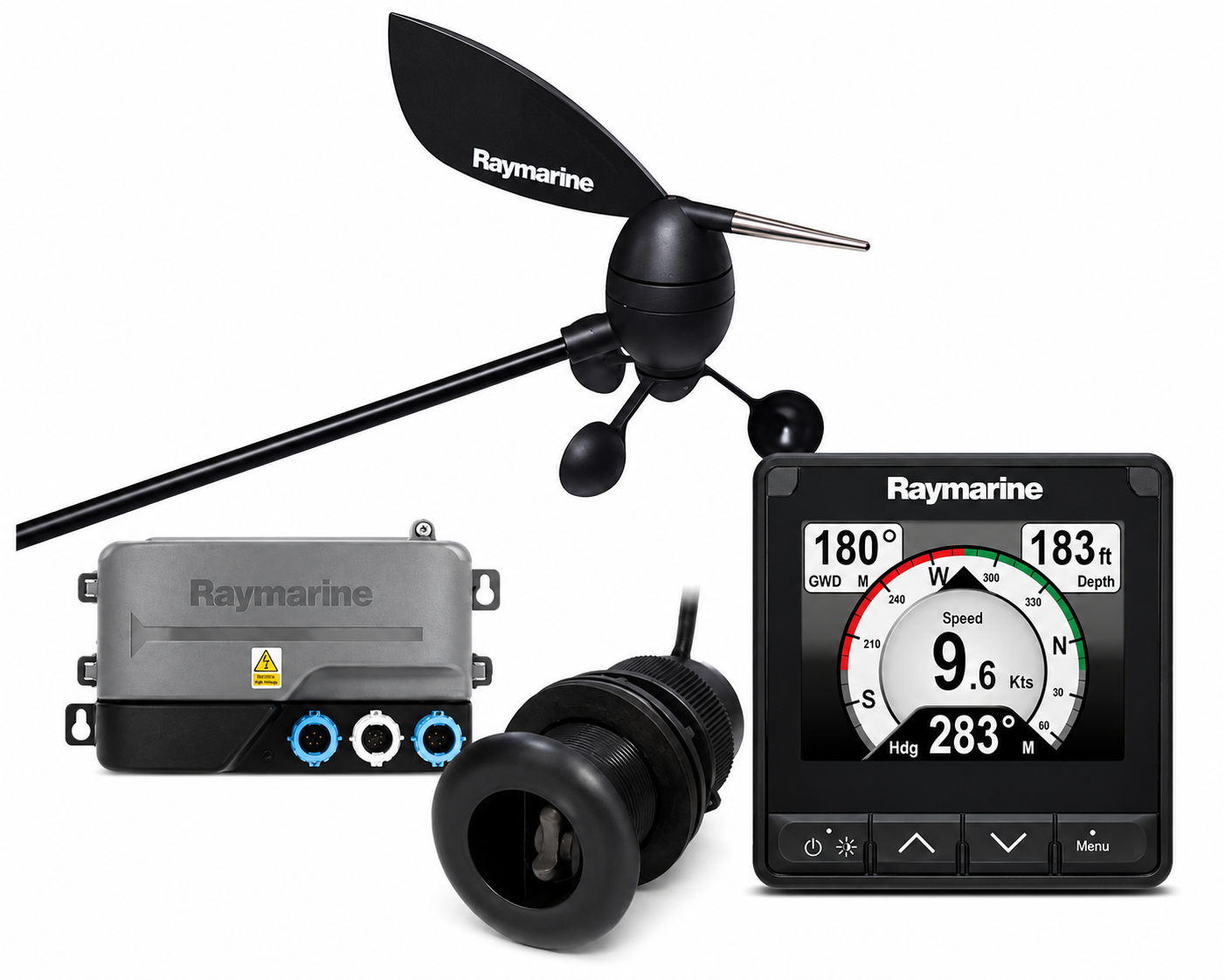 Raymarine i70s Tridata Log/Lot/Wind Paket 