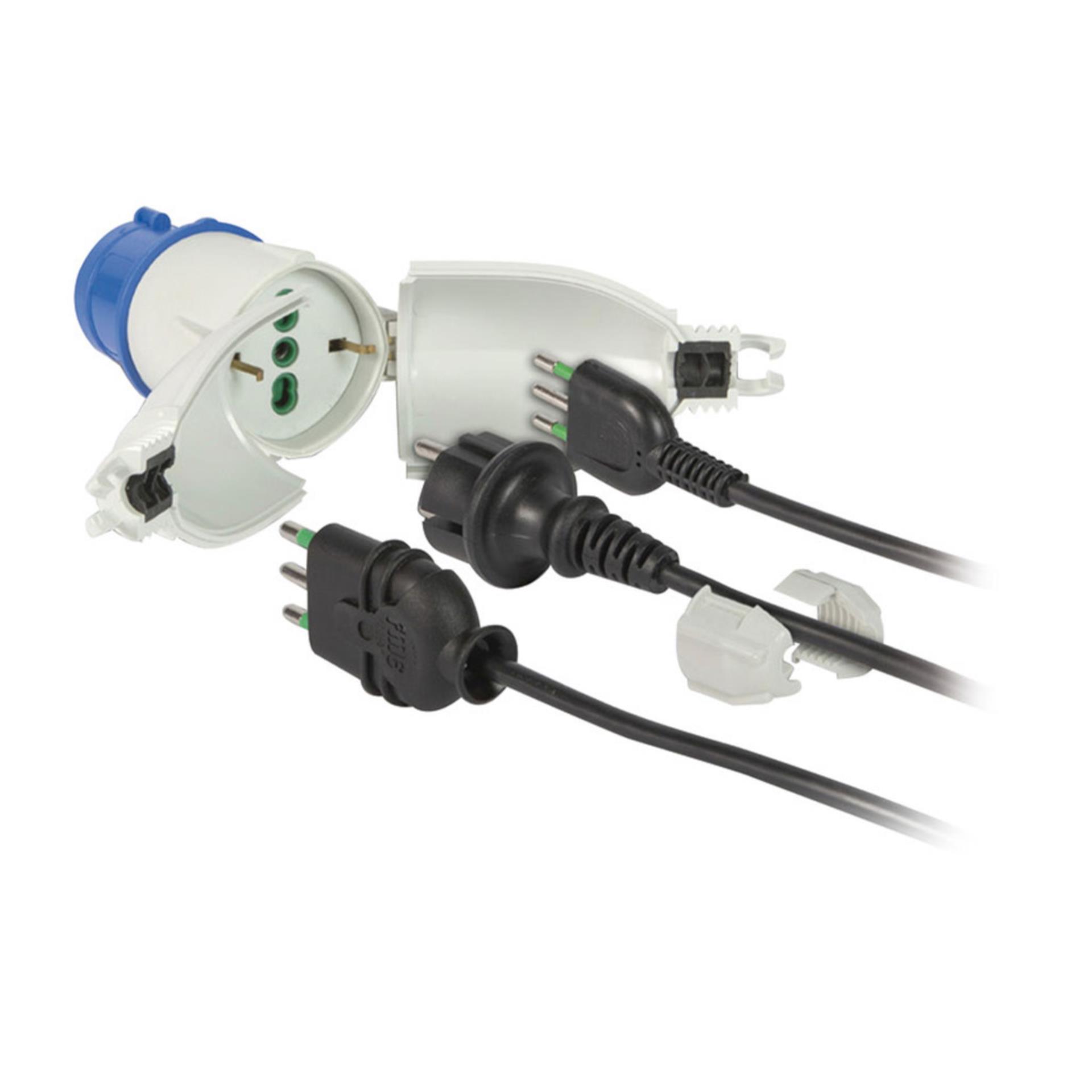 Osculati Dockkonverter für Schukosteckdose