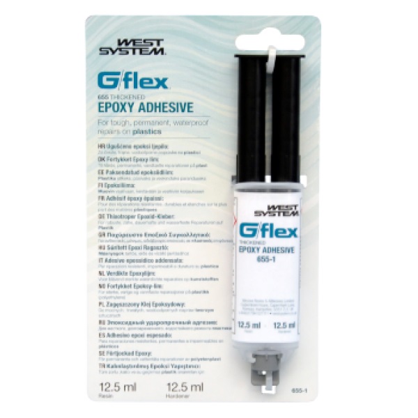 West System G/flex 655 Epoxy Reparatur Spritze, 25 ml