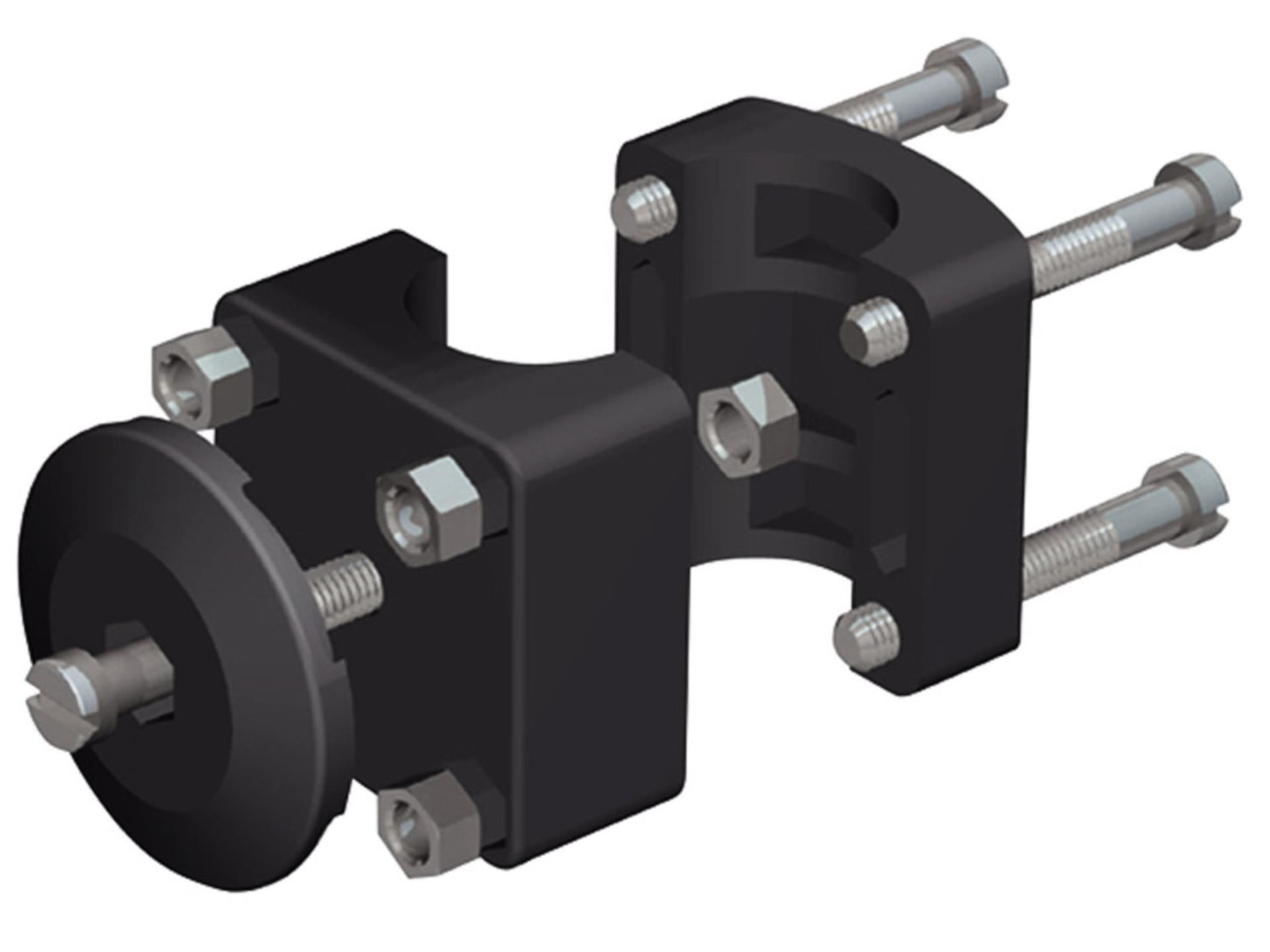 NAWA Relingshalter (drehbar) für 25 mmØ