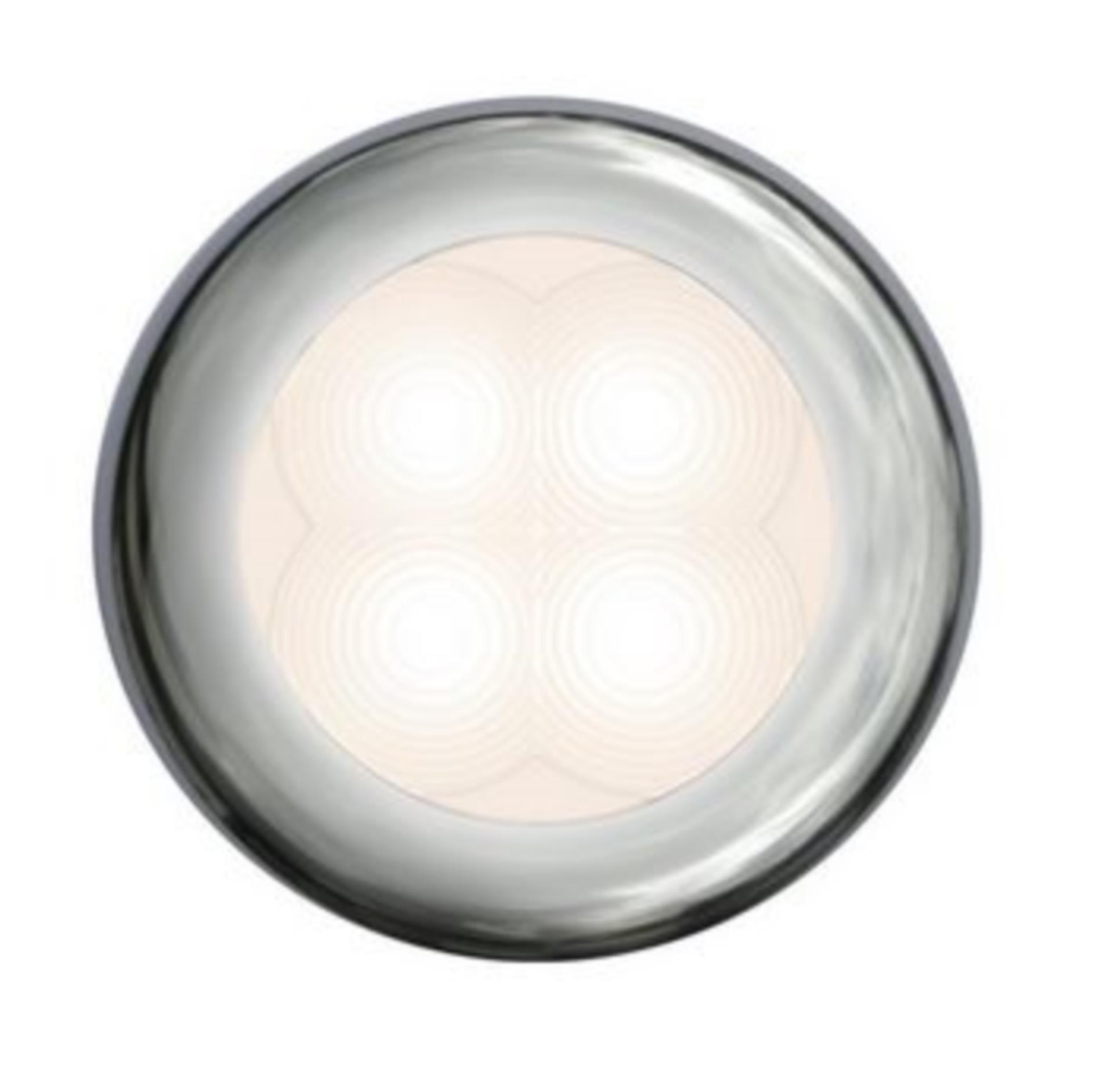 Hella Marine Leuchte rund weiß-warm LED,  Chrom