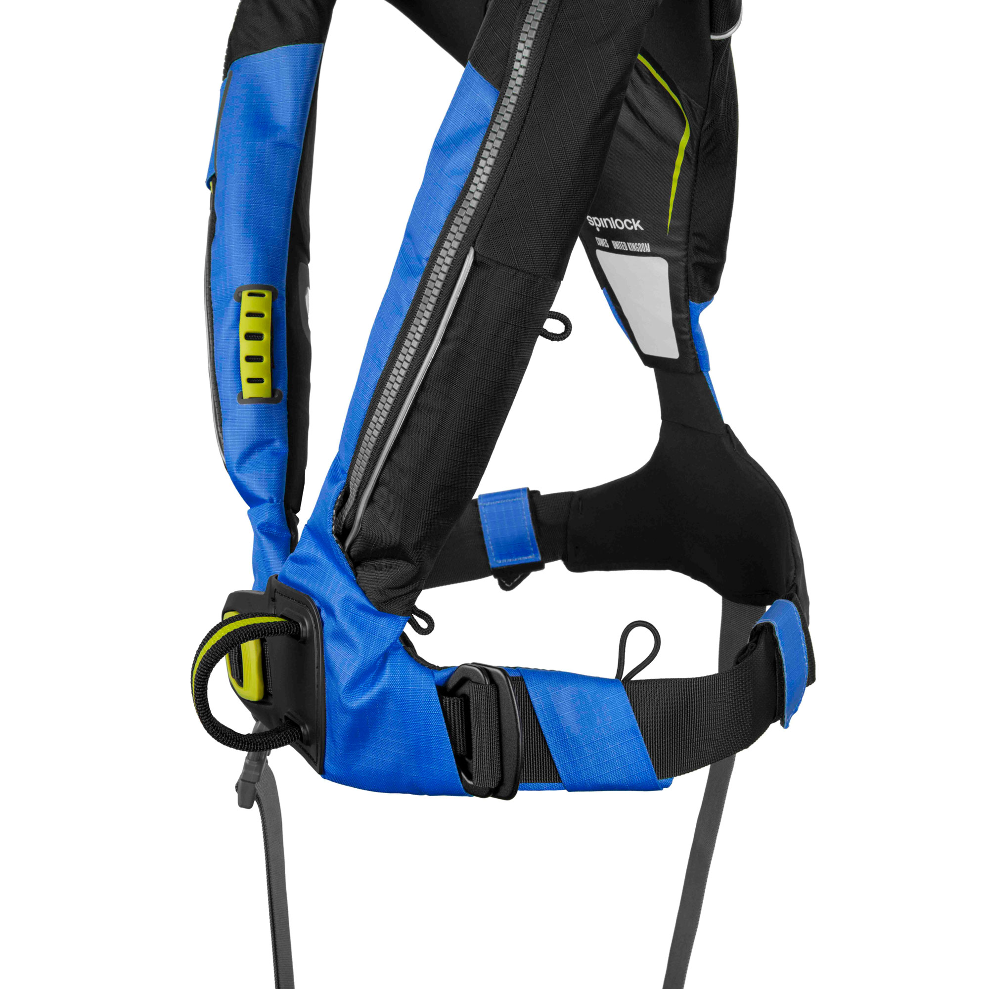 Spinlock Deckvest 6D 170N, pacific blue & black mit HRS System