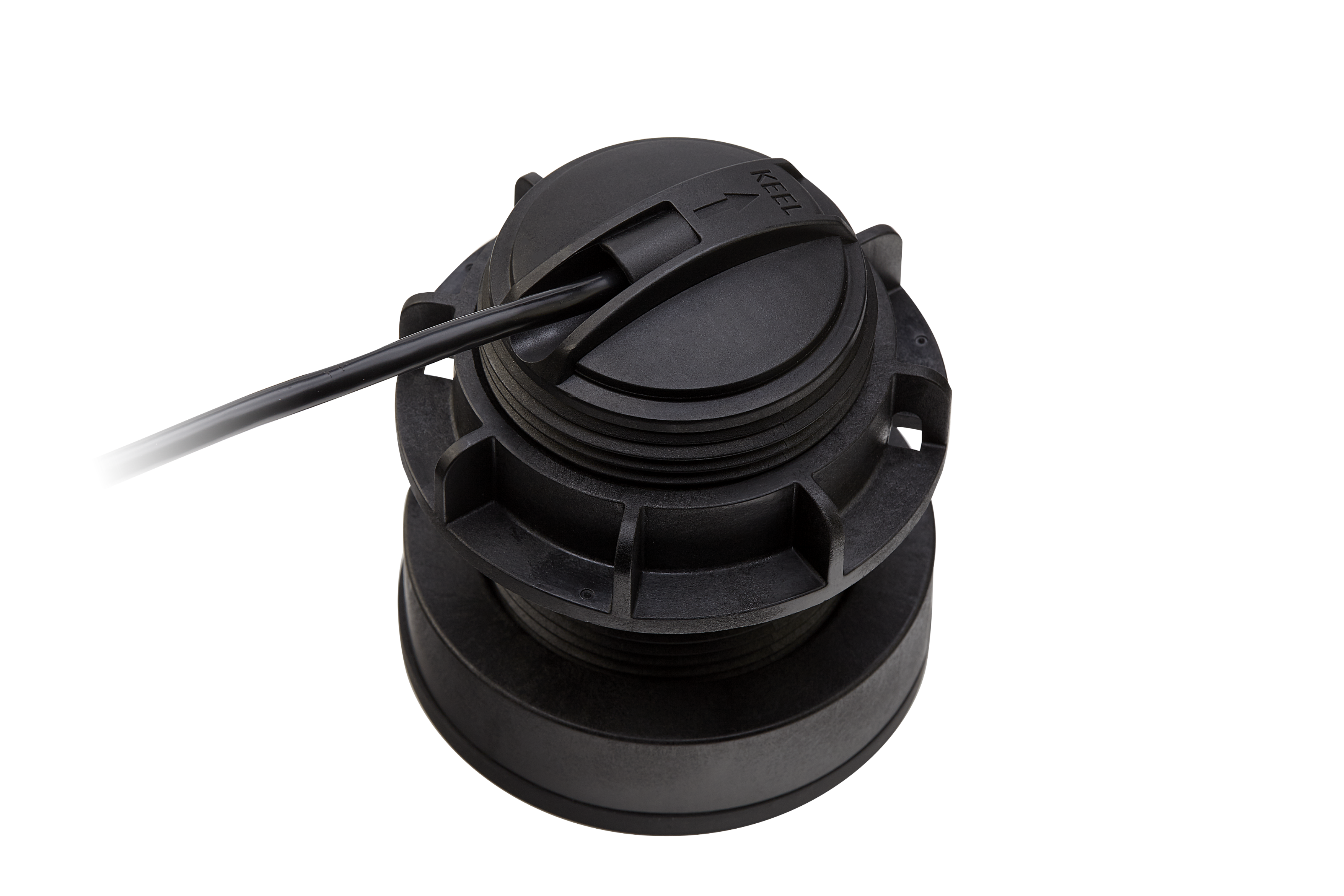 Raymarine CPT-S HIGH CHIRP Kunststoff-Durchbruchgeber, konisch, 0°, 9-