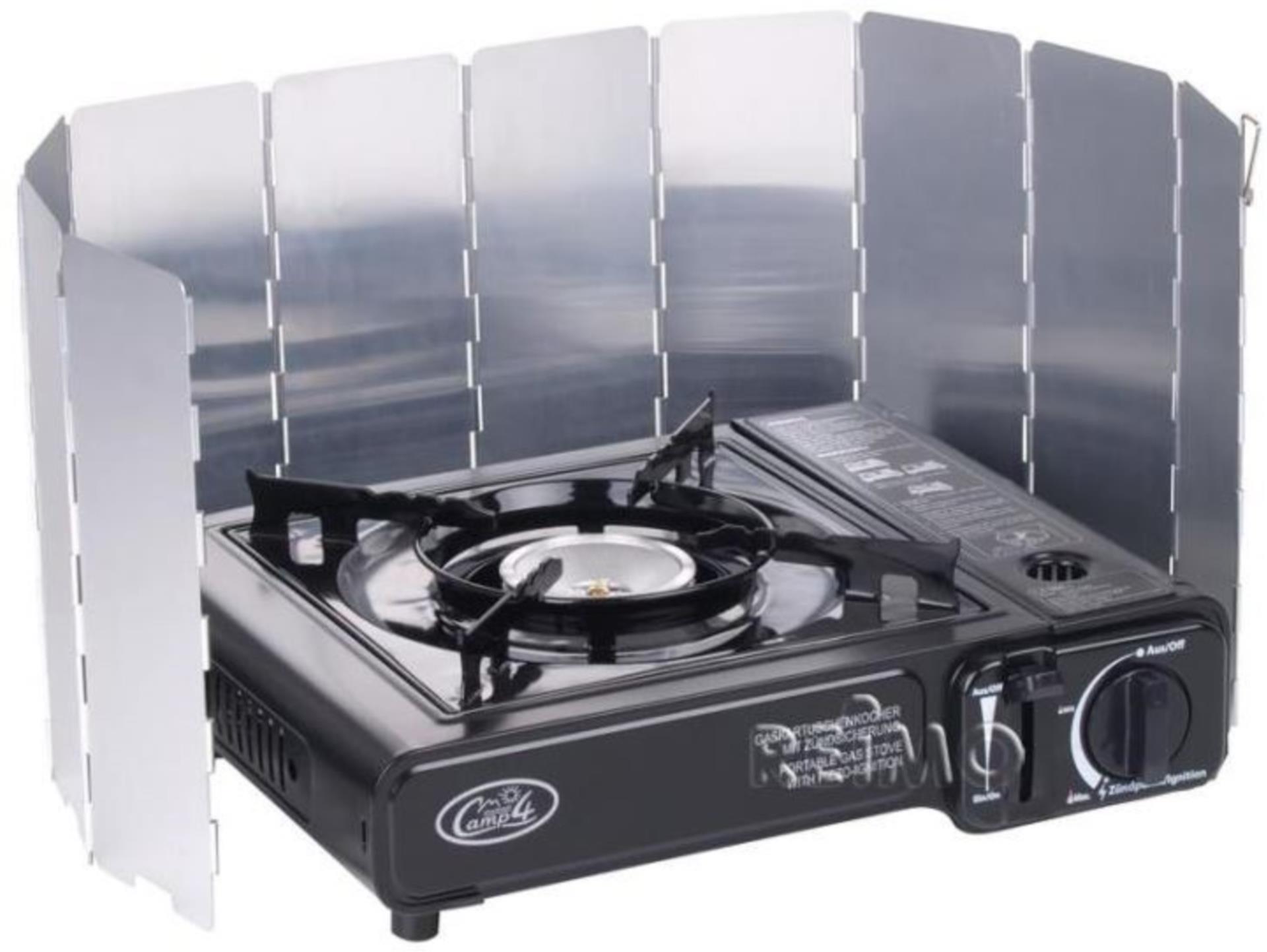 Reimo Wind- & Spritzschutz für Kocher