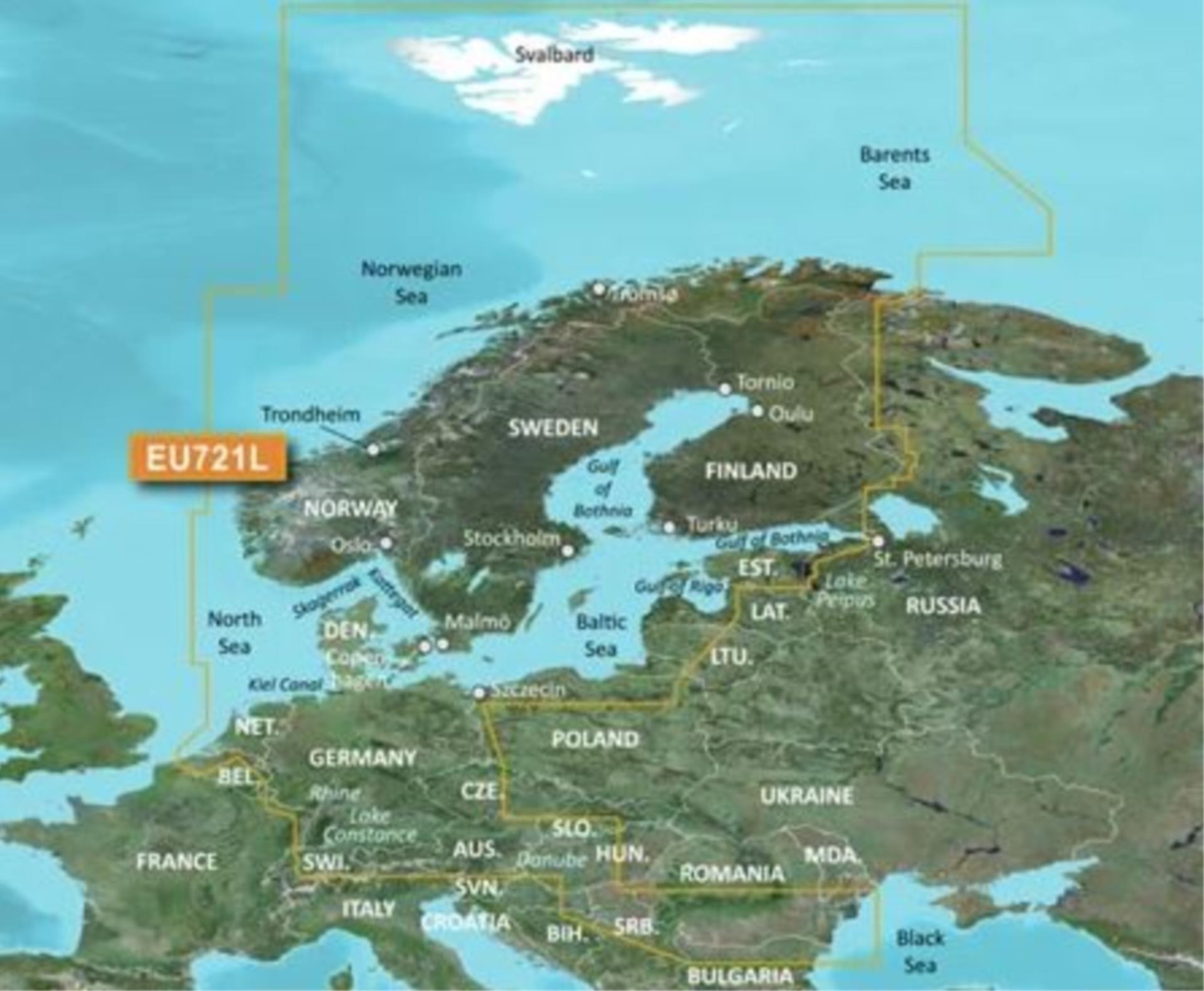 Garmin G3 Vision EU721L Northern Europe