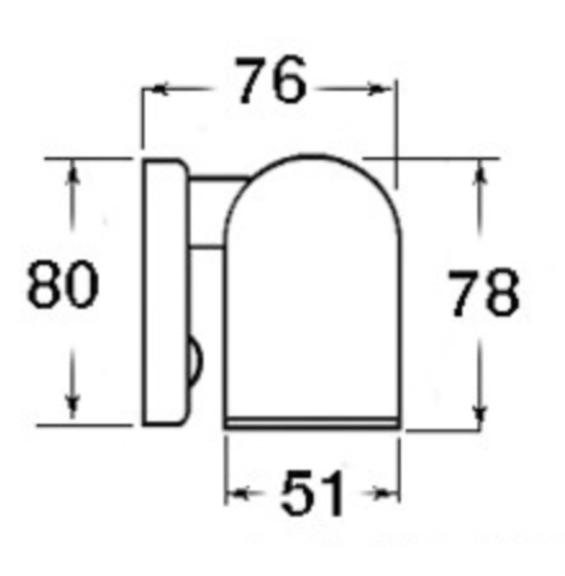 Batsystem LED Kabinenlampe Tube, chrom Batsystem LED Kabinenlampe Tube, chrom