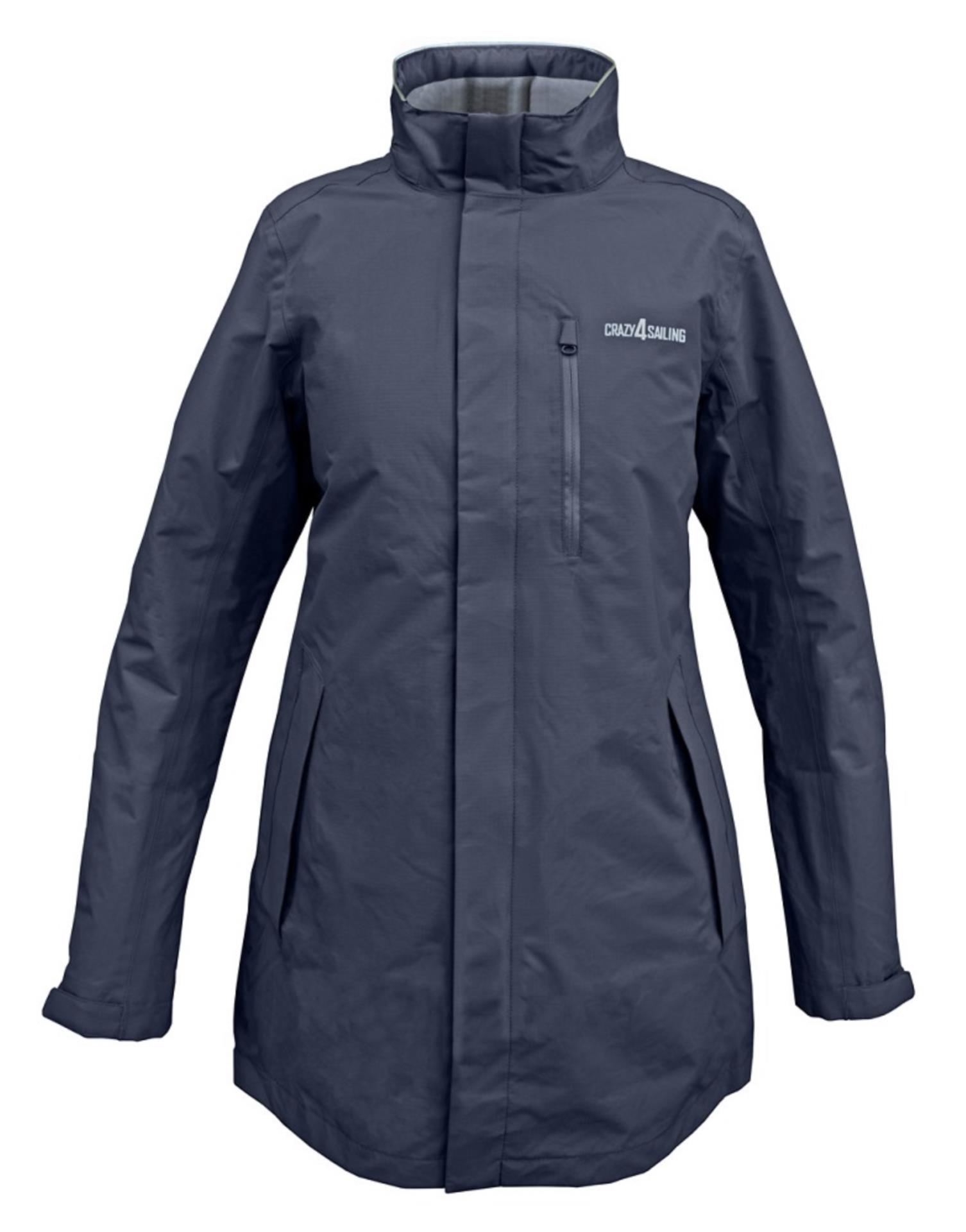 C4S Brighton Longjacket Damen Navy