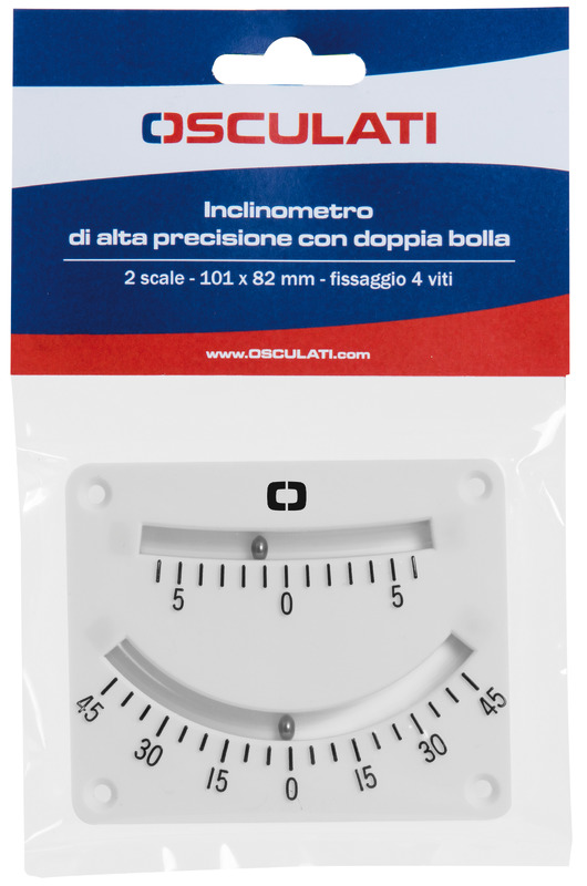 Osculati Kränkungsmesser, Kunststoff weiss