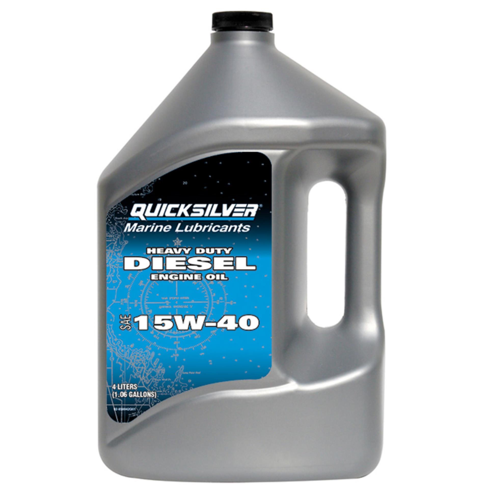 Quicksilver Dieselmotoröl SAE 15W-40  4ltr.