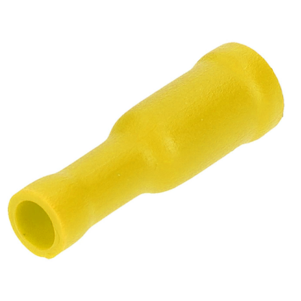Talamex Rundsteckhülse 4,0 - 6 mm², Gelb (5 Stück)