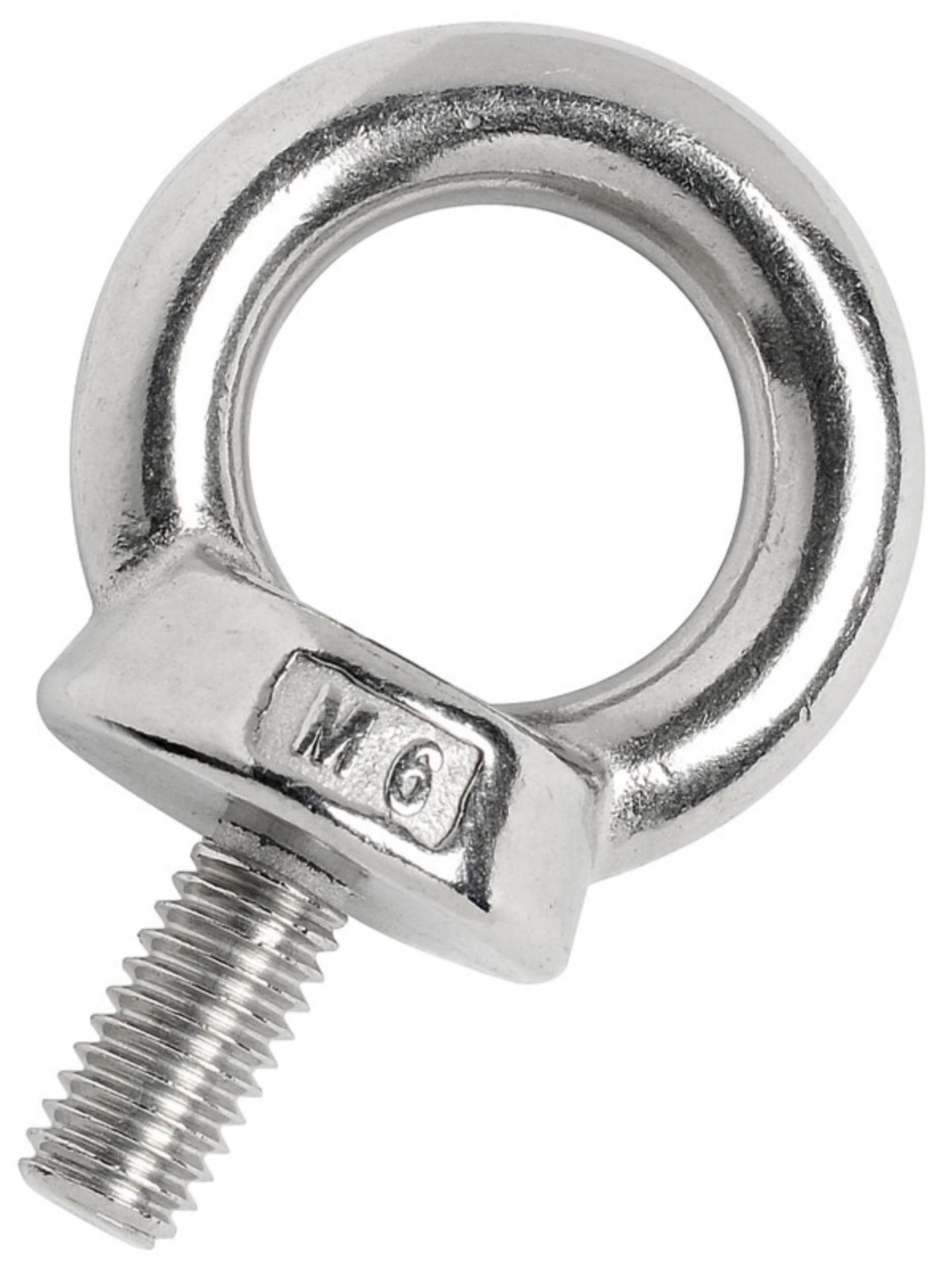 Osculati Ringbolzen Edelstahl, 6 mmØ