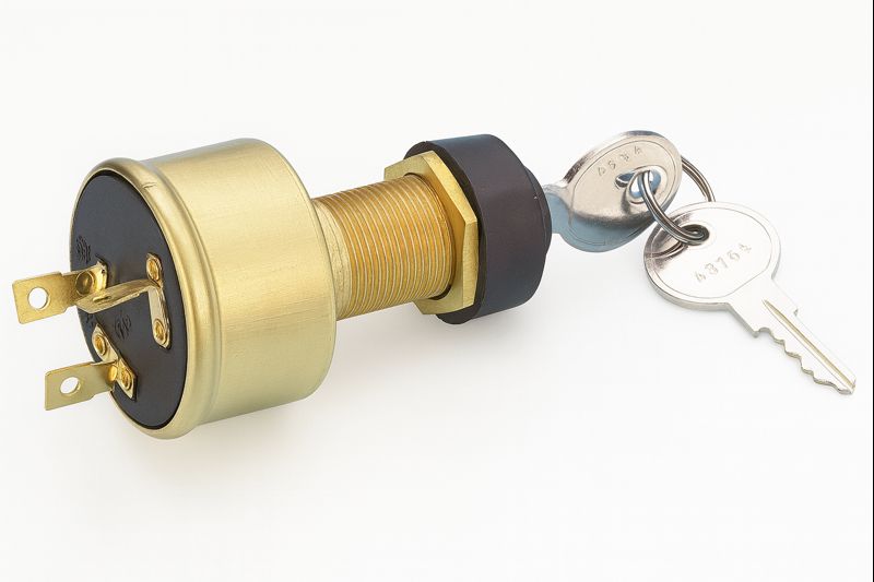 Osculati Zündschloß Messing, 3 Positionen (Innenborder)