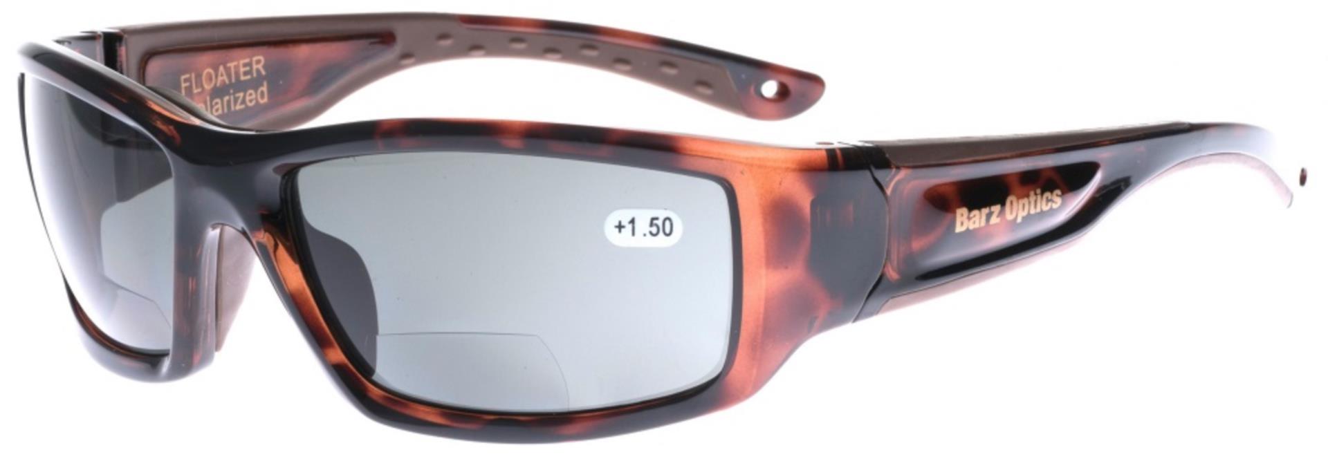 Sonnenbrille Barz Optic grau Lesebrille selbsttönend+2,5