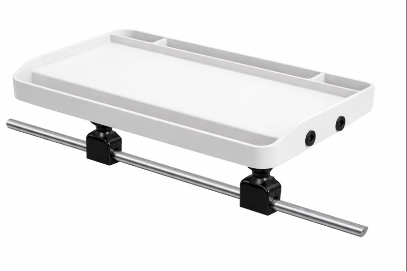 Osculati Filetierbrett / Köderbrett 700 x 420 mm mit Halter für Reling 25 mmØ 