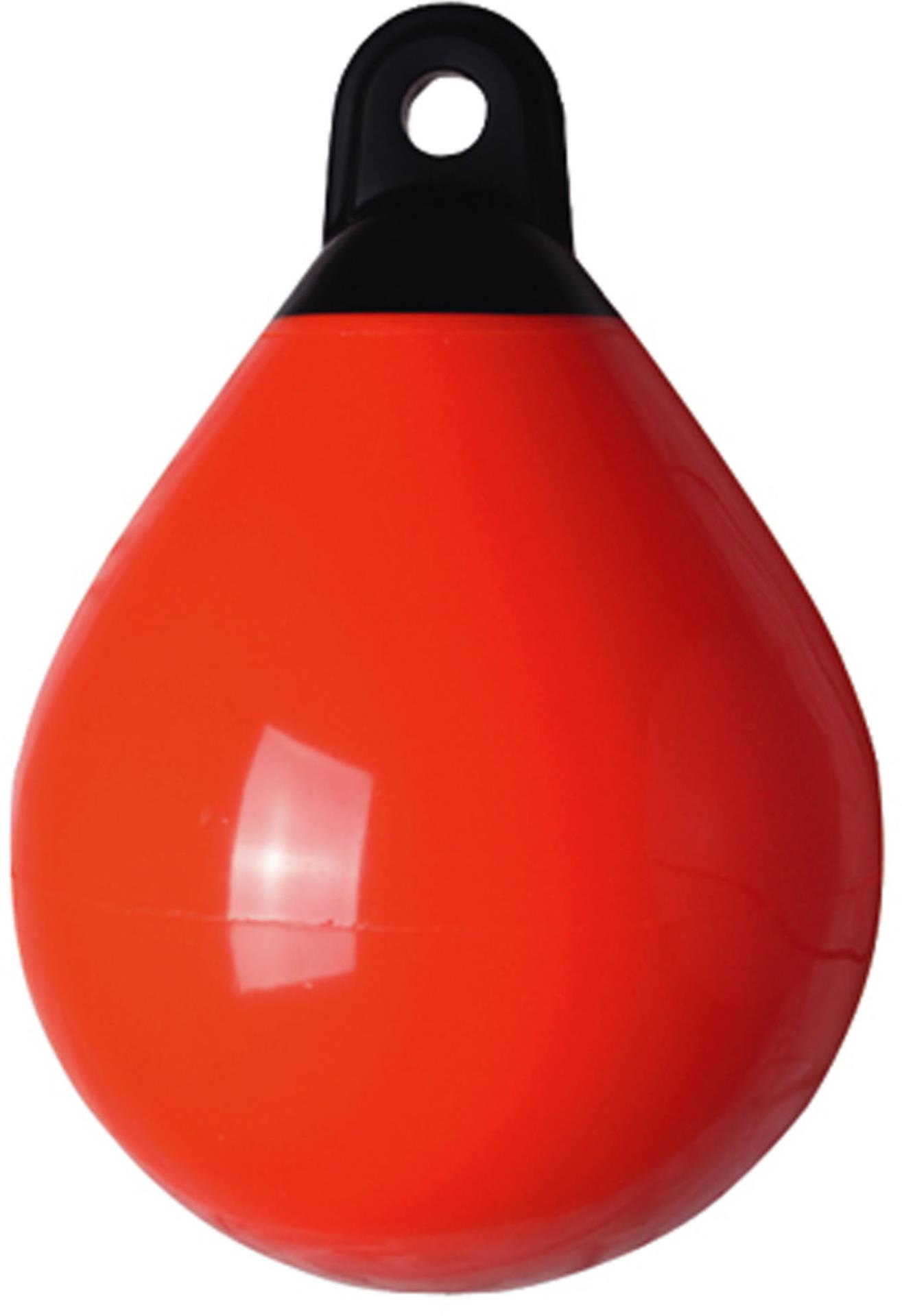 Majoni Kugelfender, orange (350 mmØ  x 480 mm)