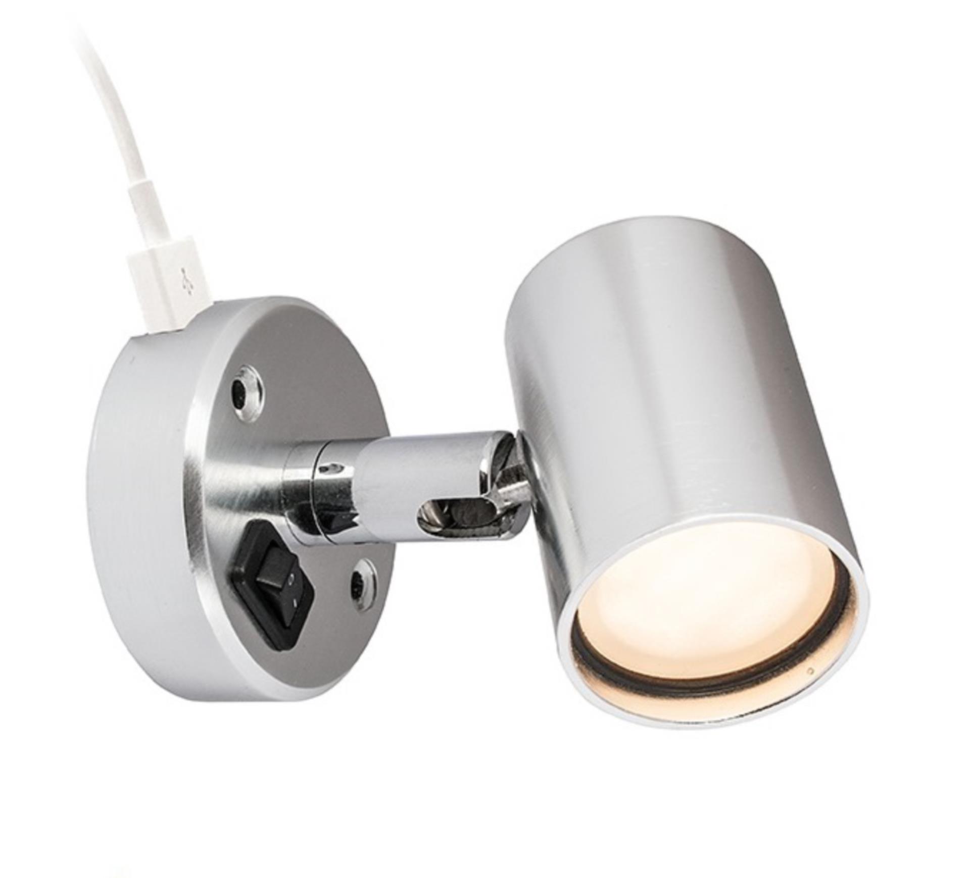 Batsystem Leseleuchten mit USB Anschluss (60lm) 80 x 50 mmØ
