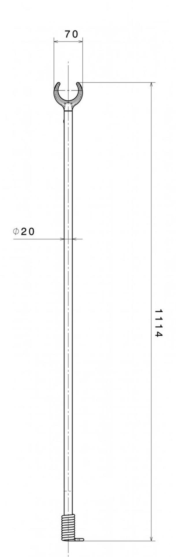 Plastimo Haltestange für Festmacher  Plastimo Haltestange für Festmacher