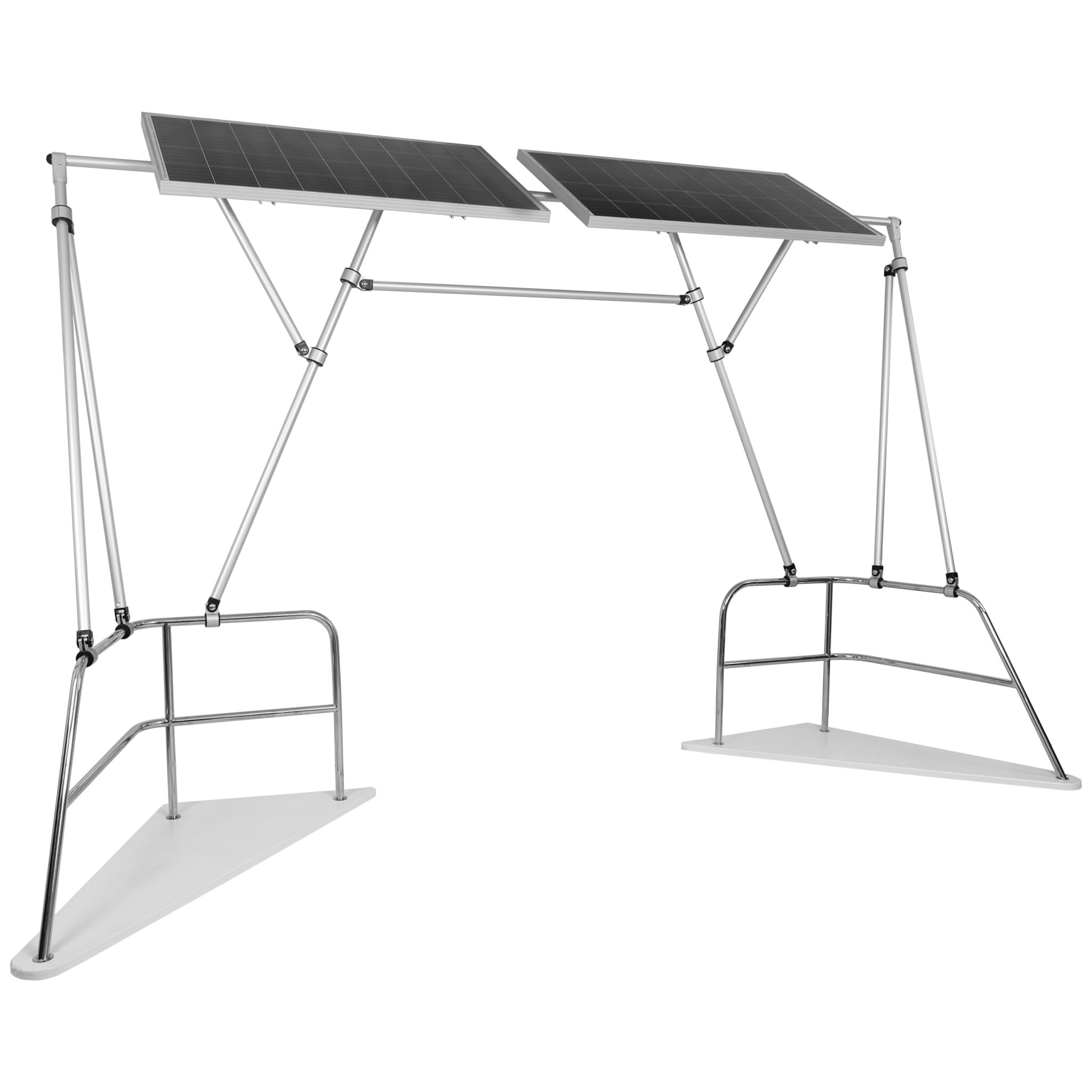 NOA Solarmodulhalter für Heckkorb bis 3,6 Meter Breite