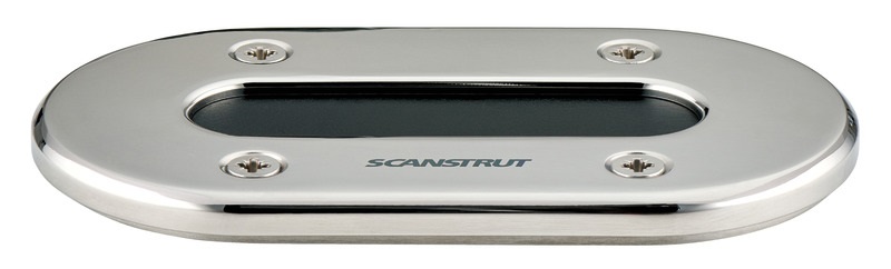 ScanStrut Kabeldurchführung Scanstrut flach 114 x 62,5 mm, Edelstahl ScanStrut Kabeldurchführung Scanstrut flach 114 x 62,5 mm, Edelstahl