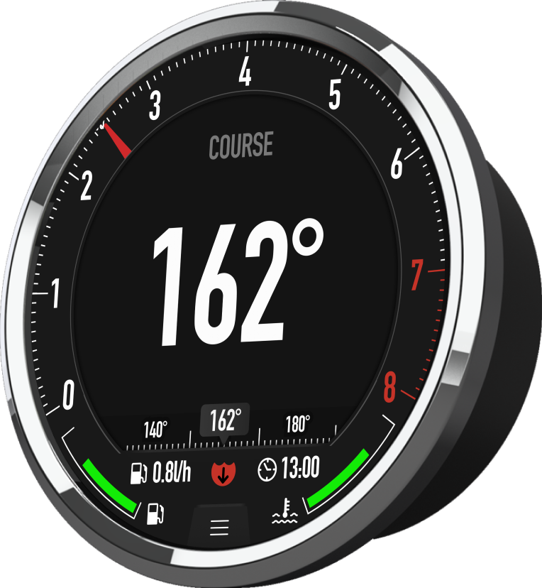 Q Experience LXNAV E360 Touchscreen Marine Gauge & Kartenplotter, 4" Display