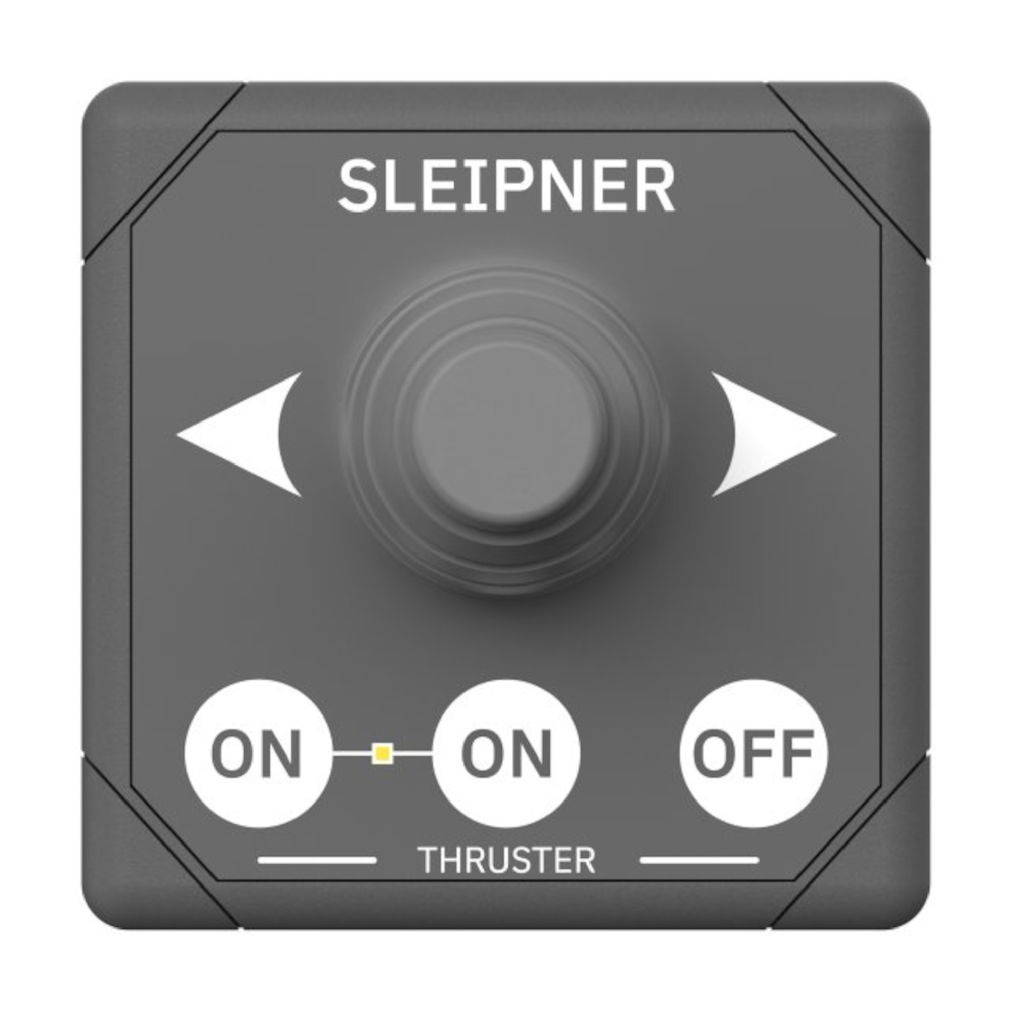 Sleipner / Sidepower Panel mit Joystick 12 & 24 V, grau