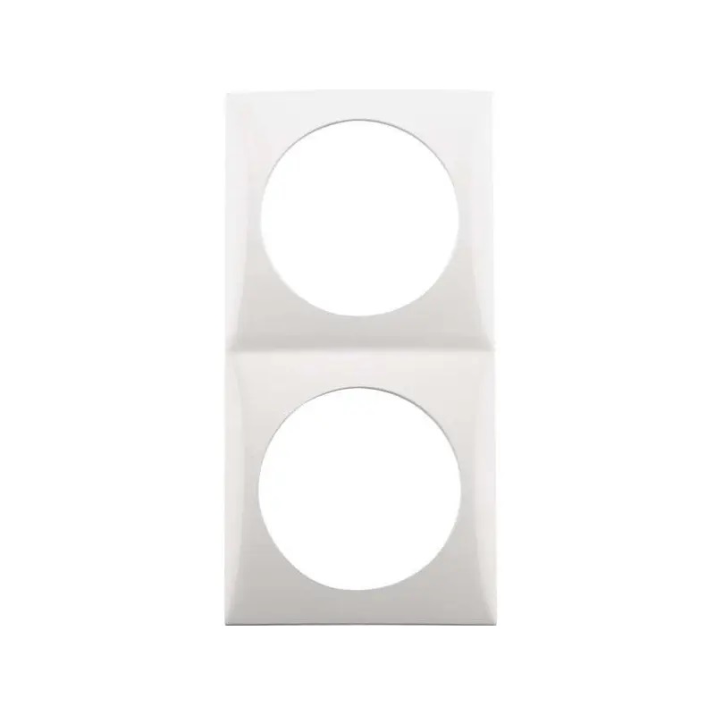 Berker Integro Flow Abdeckrahmen doppel, weiss