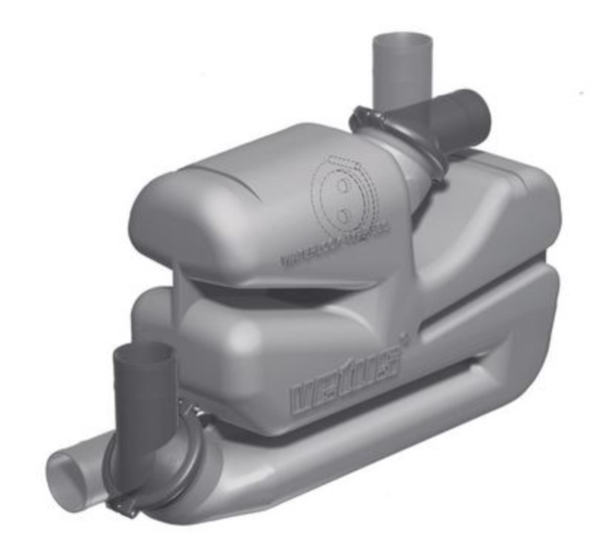 Vetus Wassersammler LSG für 75mmØ Schlauch, 17,0ltr.